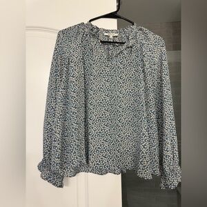 Madewell Silk Poet Top